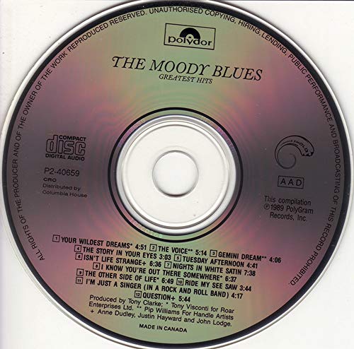 The Moody Blues / Greatest Hits - CD (Used)