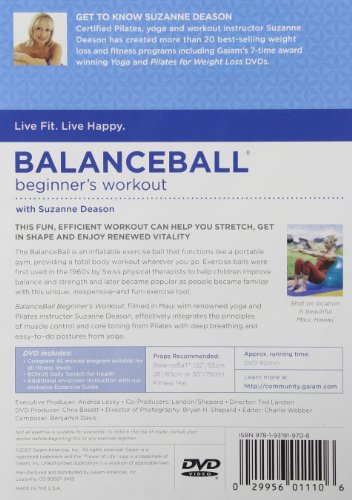 Balance Ball: Beginners Workout (Full Screen) [Import]