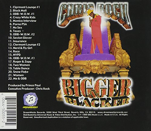 Chris Rock / Bigger &amp; Blacker - CD (Used)