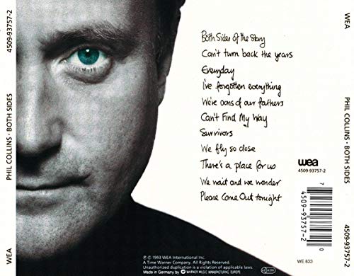 Phil Collins / Both Sides - CD (Used)