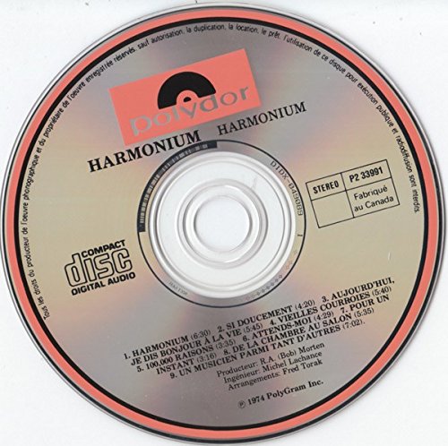 Harmonium / Harmonium - CD (Used)