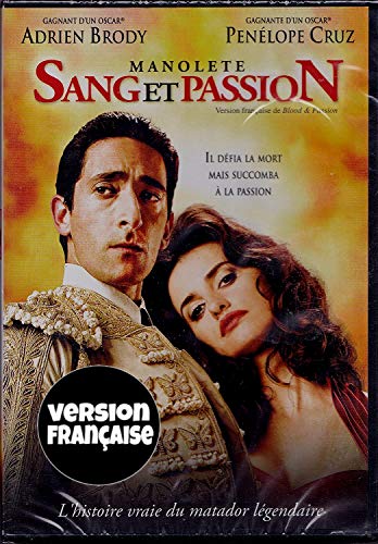 Manolete: Sang et Passion - Blood &amp; Passion (English/French) 2010 (Widescreen) Régie au Québec (Cover French)