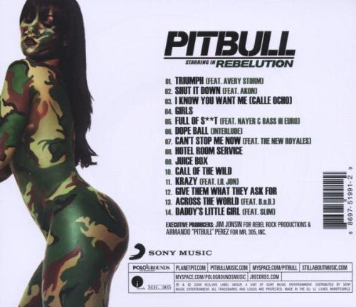 Pitbull / Rebelution - CD