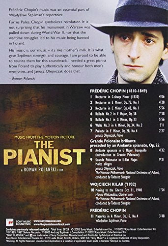 The Pianist (Limited Soundtrack Edition) - DVD (Used)