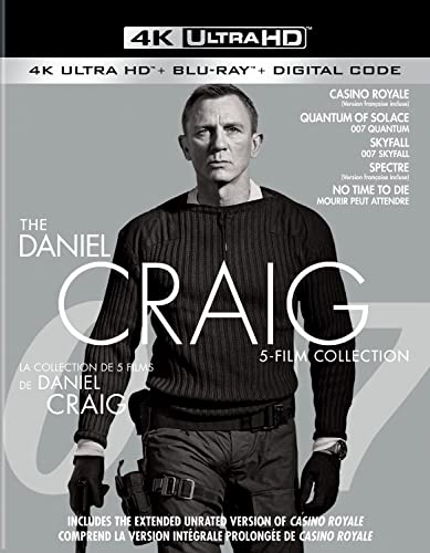 James Bond: The Daniel Craig 5-Film Collection - 4K/Blu-Ray