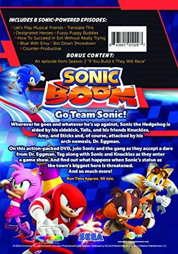 Sonic Boom: Go Team Sonic - DVD