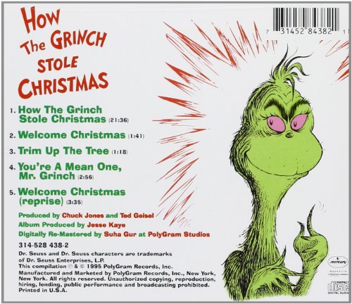 How The Grinch Stole Xmas/Ost