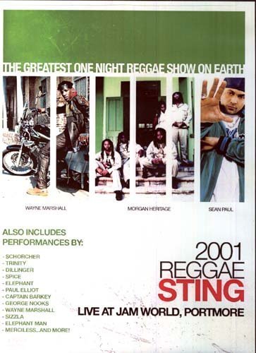 Reggae Sting 2001: Live at Jam World, Portmore - DVD