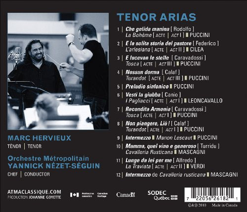 Marc Hervieux / Tenor Arias - CD (Used)