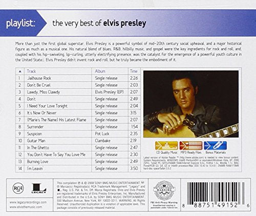 Elvis Presley / Playlist: The Very Best Of Elvis Presley - CD