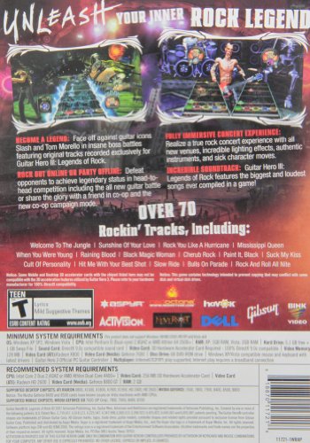 Guitar Hero III: Legends of Rock - Windows