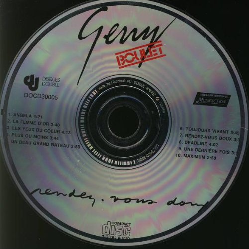 Gery Boulet / Rendez-vous doux - CD (Used)