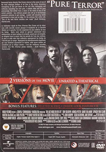 The Last House on the Left (Unrated Edition) - DVD (Used)