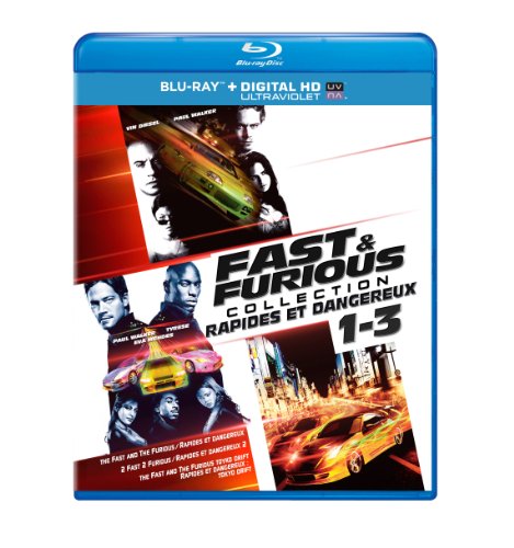 Fast &amp; Furious Collection: 1-3 - Blu-Ray