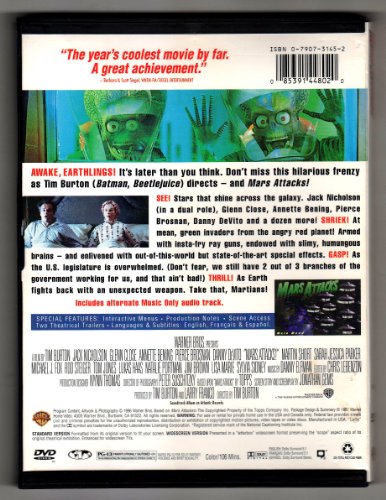 Mars Attacks! (Widescreen/FullScreen) [Import]