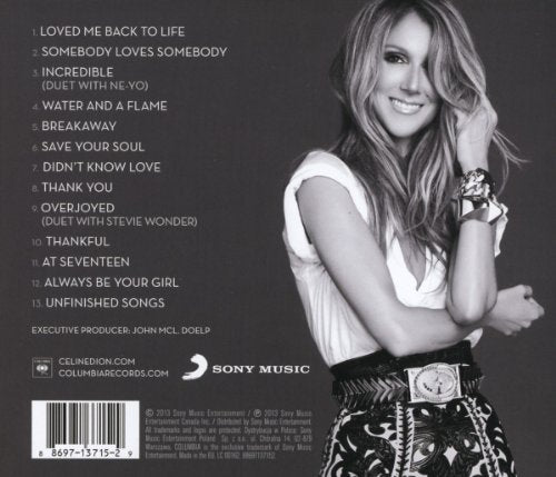 Celine Dion / Loved Me Back To Life - CD (Used)