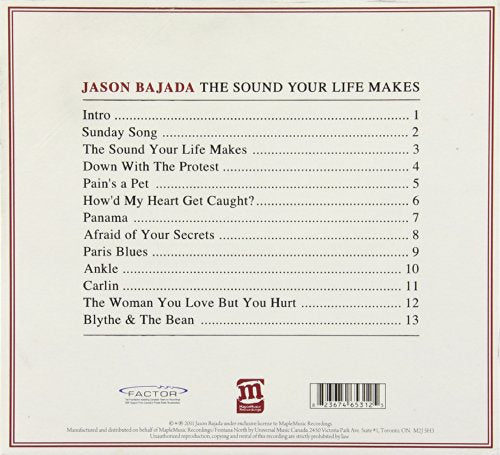 Jason Bajada / Sound Your Life Makes - CD (Used)