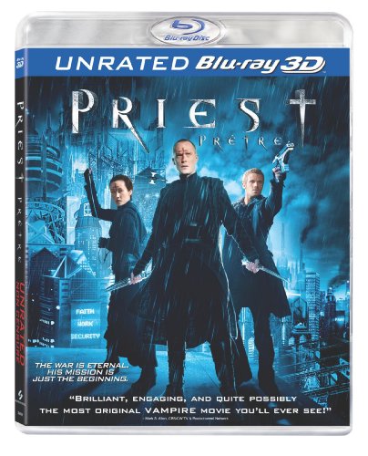 Priest 3D: Unrated - 3D Blu-Ray
