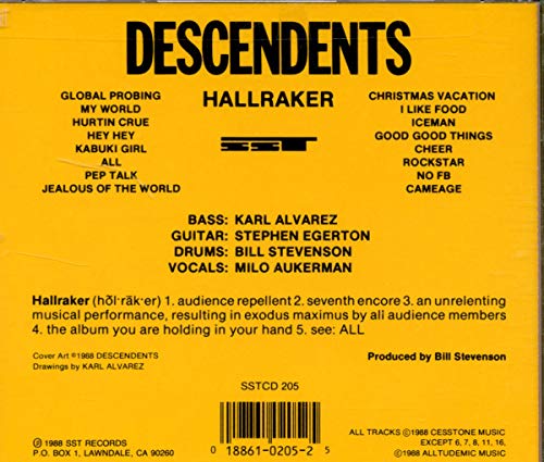 Descendents / Hallraker: Live! - CD