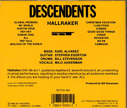 Descendants/Hallraker: Live! - CDs