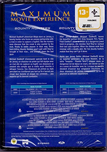 Bounty Hunters - Chasseurs de Bounty (1996) / Bounty Hunters 2 - Chasseurs de Bounty 2 (1997) 2 Movies (English/French) Dubbed in Quebec (Bilingual Cover)