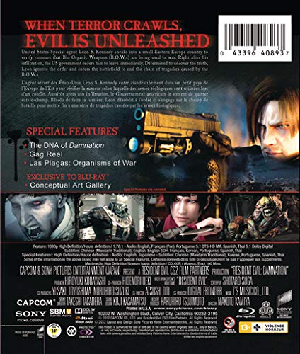 Resident Evil: Damnation (Bilingual) [Blu-ray]