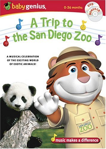 Baby Genius - A Trip to the San Diego Zoo (w/ bonus music CD) [Import]