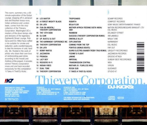 Thievery Corporation / DJ Kicks - CD (Used)