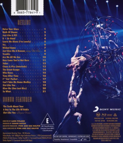 P!nk / The Truth About Love Tour: Live from Melbourne - Blu-Ray