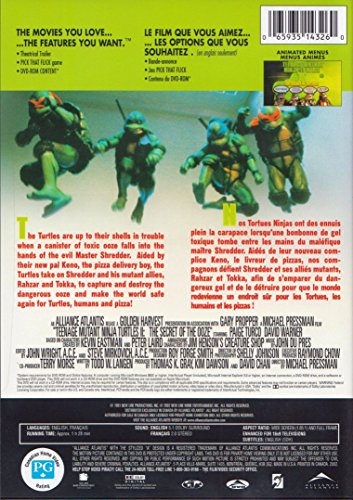 Teenage Mutant Ninja Turtles II: The Secret Of The Ooze - DVD (Used)