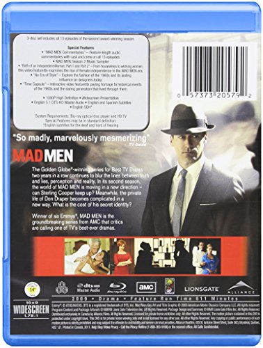 Mad Men: The Complete Second Season [Blu-ray]