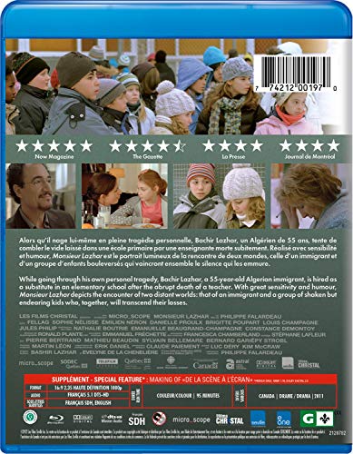 Monsieur Lazhar [Blu-ray] (French version)