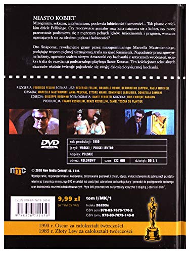 La città delle donne [DVD]+[KSIÄ„ĹťKA] [Region 2] (IMPORT) (No English version)