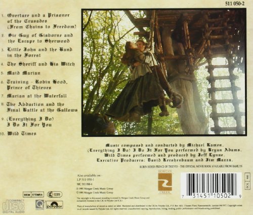 Soundtrack / Robin Hood-Prince of Thieves - CD (Used)