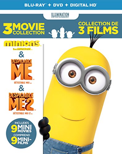 Despicable Me 3-Movie Collection [Blu-ray + DVD + UV] (Bilingual)