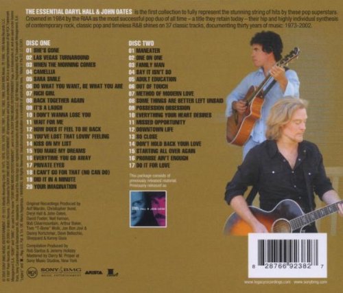 Daryl Hall &amp; John Oates / The Essential Daryl Hall &amp; John Oates - CD