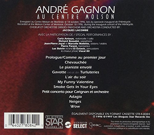 André Gagnon / Au Center Molson - CD (Used)