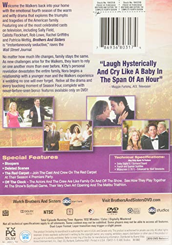 Brothers and Sisters: The Complete Fourth Season - DVD (Used)