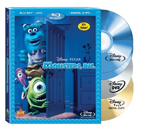 Monsters Inc. - Blu-Ray/DVD (Used)