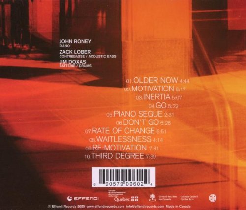 John Roney Trio / Rate Of Change - CD