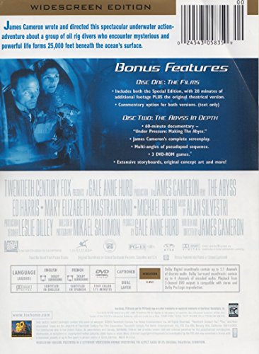 The Abyss - DVD (Used)