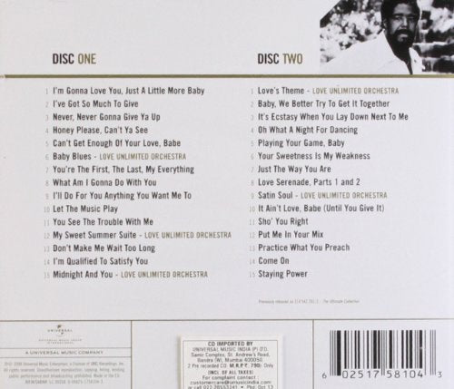 Barry White / Gold - CD (Used)