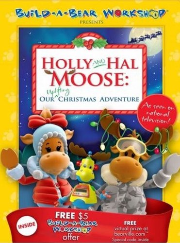 Buildabear - Holly Hal Moose