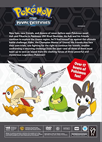 Pokémon / The Series: Black &amp; White Rival Destinies Complete Season - DVD