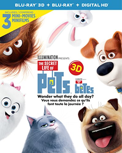 The Secret Life of Pets [3D Blu-ray + Blu-ray + Digital HD]