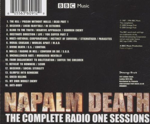 Napalm Death / Radio Sessions - CD