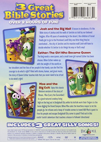 VeggieTales - Bible Heroes Triple Feature (w/Josh figure)