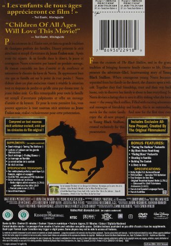 Young Black Stallion (Bilingual) (French version)