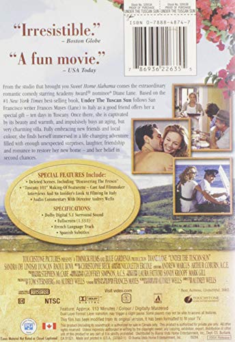Under the Tuscan Sun (Full Screen) - DVD (Used)