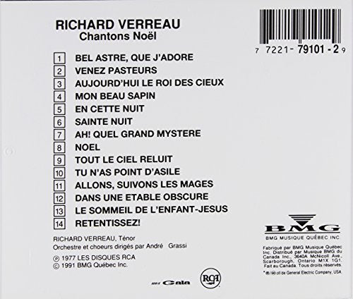 Richard Verreau / Chantons Noel - CD (Used)